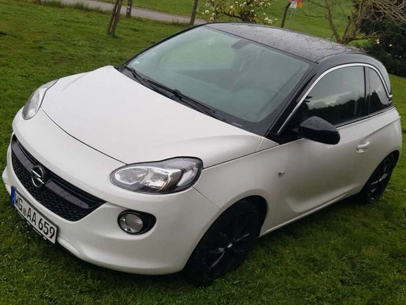 Weiß Gebraucht 2018 Opel Adam Kleinwagen | 7.500 € (Superpreis) - Bild 1/4