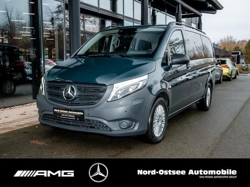 Granitgrün Gebraucht 2021 Mercedes e-Vito Van / Kleinbus | 33.990 € (Guter Preis) - Bild 1/4
