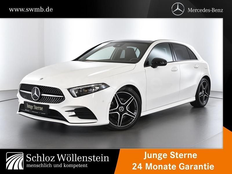 Weiß Gebraucht 2023 Mercedes A180 AMG Limousine | 29.440 € (Fairer Preis) - Bild 1/4
