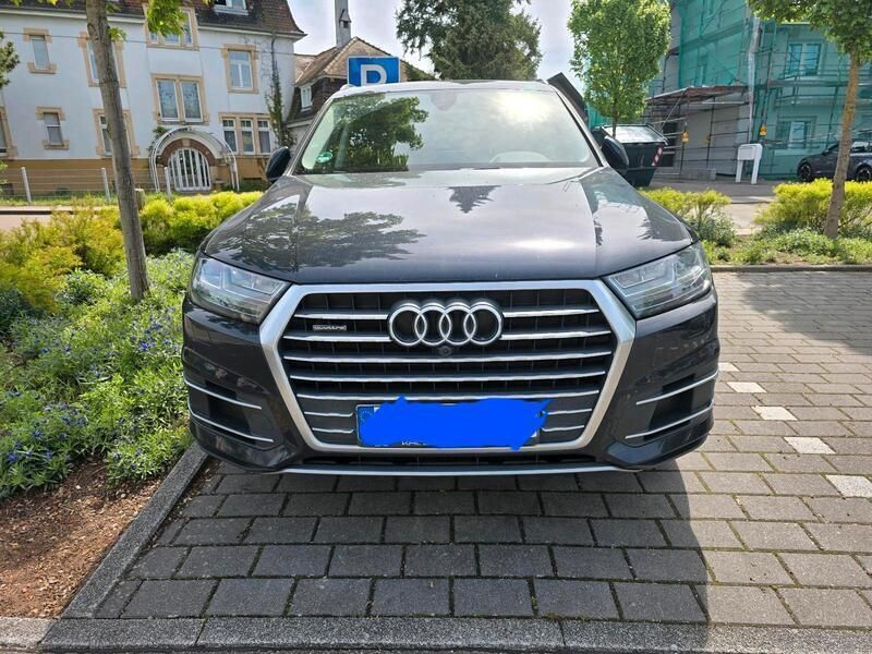 Blau Gebraucht 2017 Audi Q7 S-Line SUV | 27.500 € - Bild 1/4