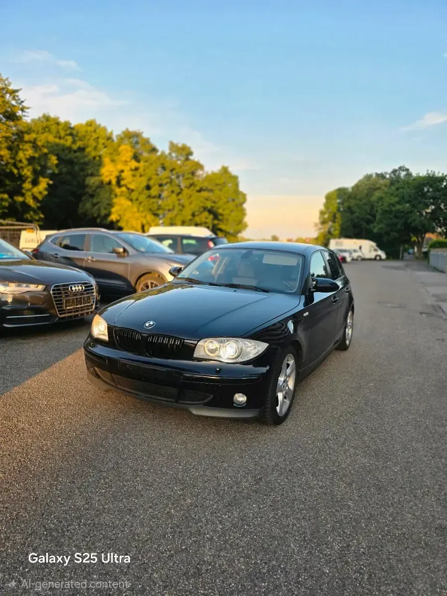 Gebraucht BMW 118 122 PS (89 kW) 2005 Schwarz Kleinwagen