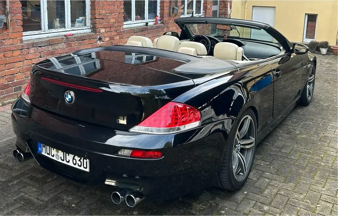 Gebraucht BMW 630 Cabriolet 258 PS (189 kW) 2007 Schwarz Cabrio