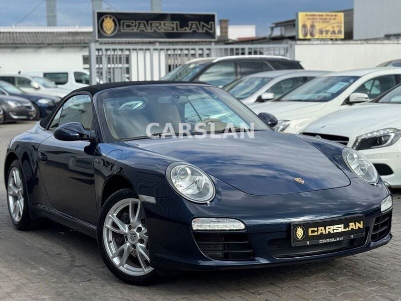 Dunkelblau Gebraucht 2009 Porsche 911 Carrera Cabriolet Cabrio | 44.911 € - Bild 1/4