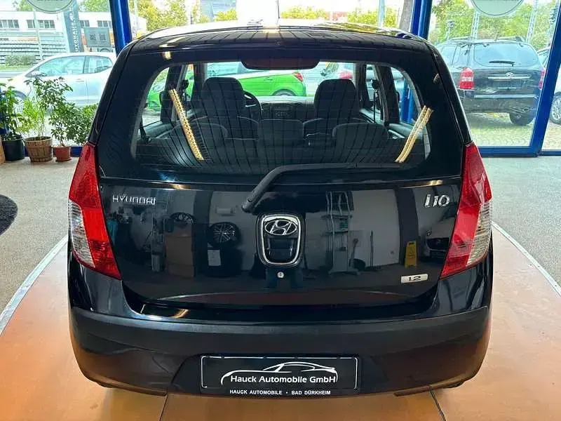 Gebraucht Hyundai i10 Style 77 PS (56 kW) 2008 Schwarz Kleinwagen