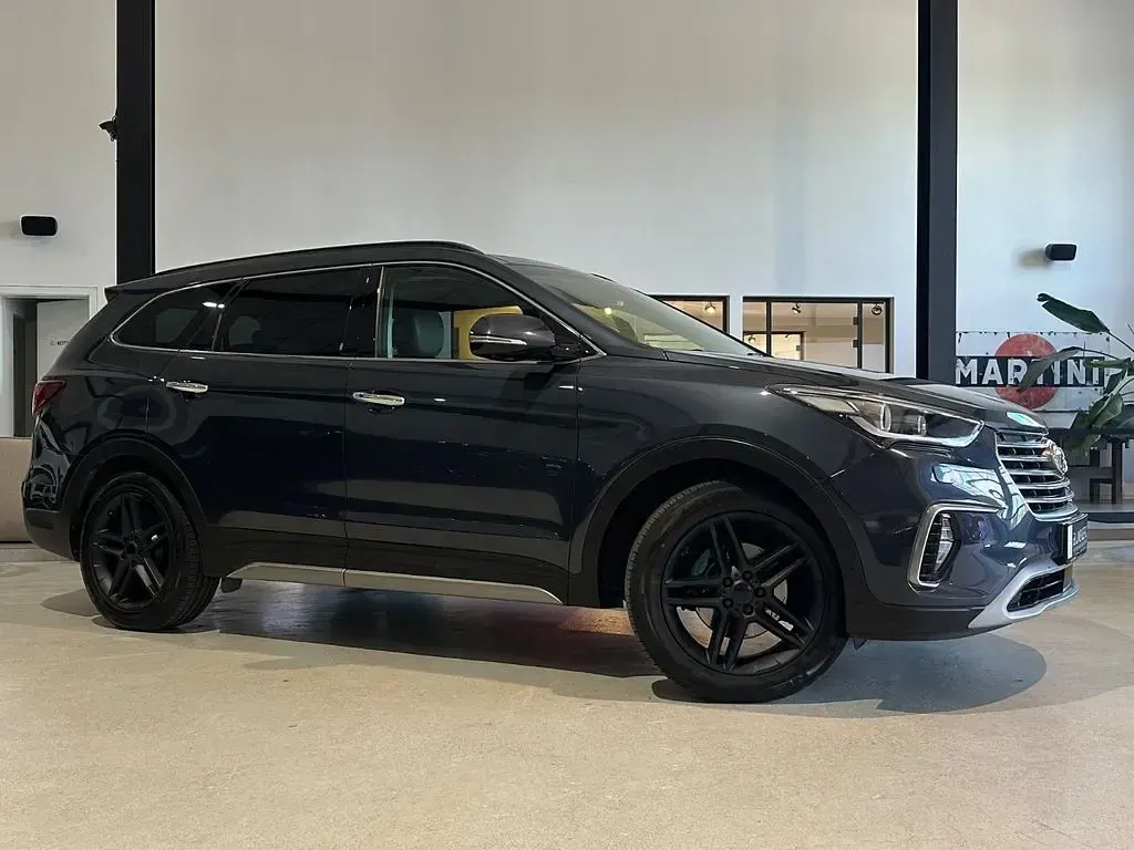 Gebraucht Hyundai Grand Santa Fe Premium 200 PS (147 kW) 2017 Blau SUV