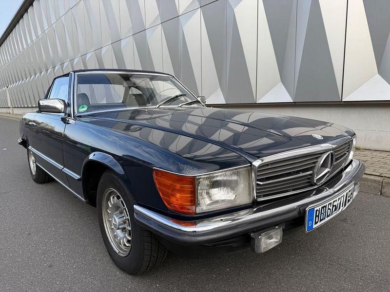 Gebraucht Mercedes SL280 185 PS (136 kW) 1982 Blau Cabrio