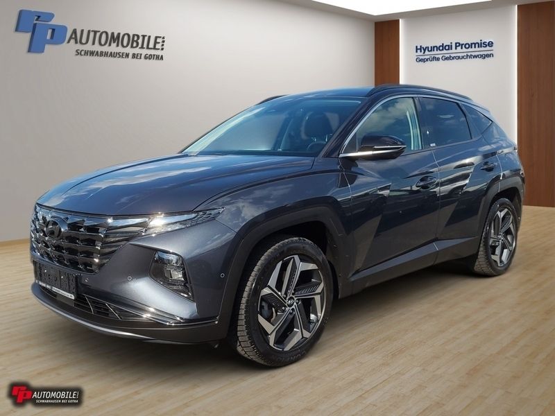 Grau Gebraucht 2020 Hyundai Tucson Prime SUV | 32.990 € (Teuer) - Bild 1/4
