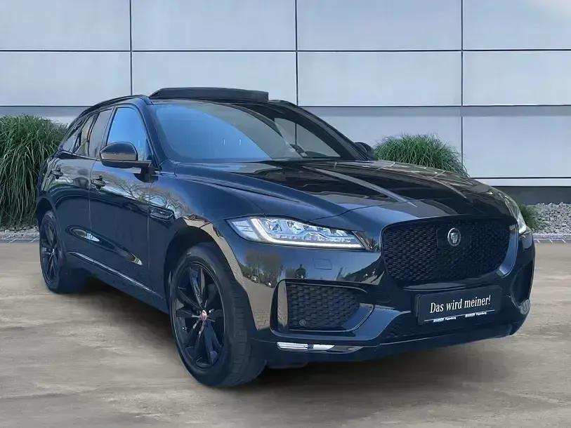 Gebraucht Jaguar F-Pace Chequered Flag 179 PS (131 kW) 2020 Santorini black (schwarz) SUV