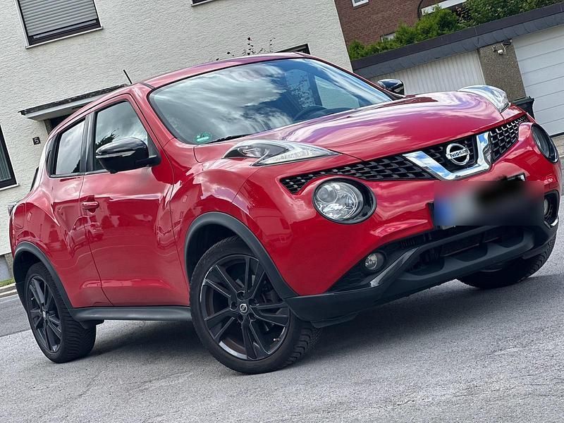 Rot Gebraucht 2015 Nissan Juke Acenta SUV | 6.399 € (Guter Preis) - Bild 1/4