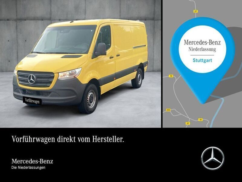 Gelb Gebraucht 2024 Mercedes Sprinter Van | 58.762 € (Etwas zu teuer) - Bild 1/4