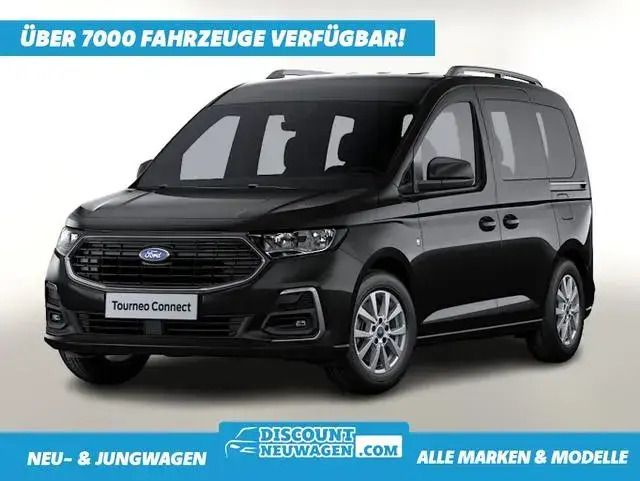 Ink black metallic Neu 2025 Ford Tourneo Connect Titanium Van / Kleinbus | 37.534 € (Guter Preis) - Bild 1/3