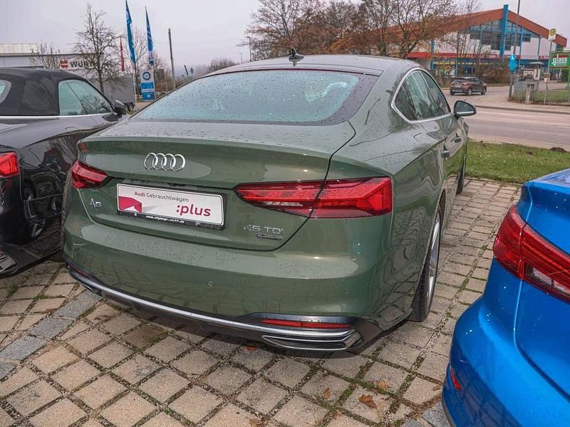 Gebraucht Audi A5 Sportback Advanced Plus 231 PS (169 kW) 2021 Grün Kleinwagen