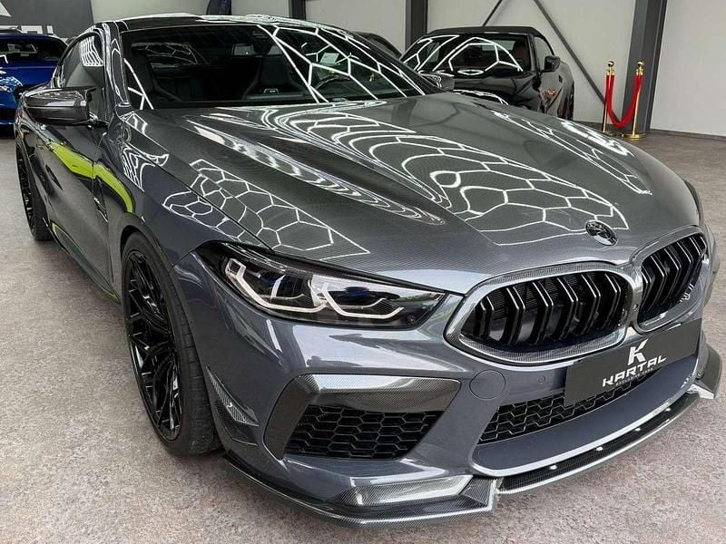 Brands hatch grey metallic Gebraucht 2021 BMW M8 Competition Edition Coupé | 111.490 € - Bild 1/4