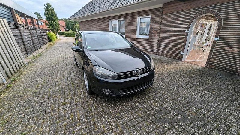 Schwarz Gebraucht 2009 VW Golf VI Kleinwagen | 4.300 € (Teuer) - Bild 1/4