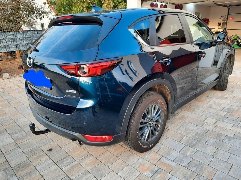 Gebraucht Mazda CX-5 Exclusive-Line 165 PS (121 kW) 2017 Blau SUV