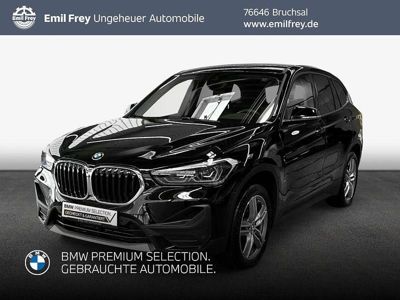 Schwarz uni Gebraucht 2021 BMW X1 Advantage SUV | 24.490 € (Fairer Preis) - Bild 1/3