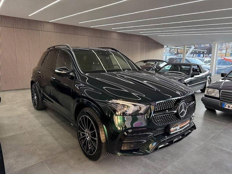 Smaragdgruen metalliclack Gebraucht 2019 Mercedes GLE450 AMG AMG SUV | 57.950 € (Fairer Preis) - Bild 1/4