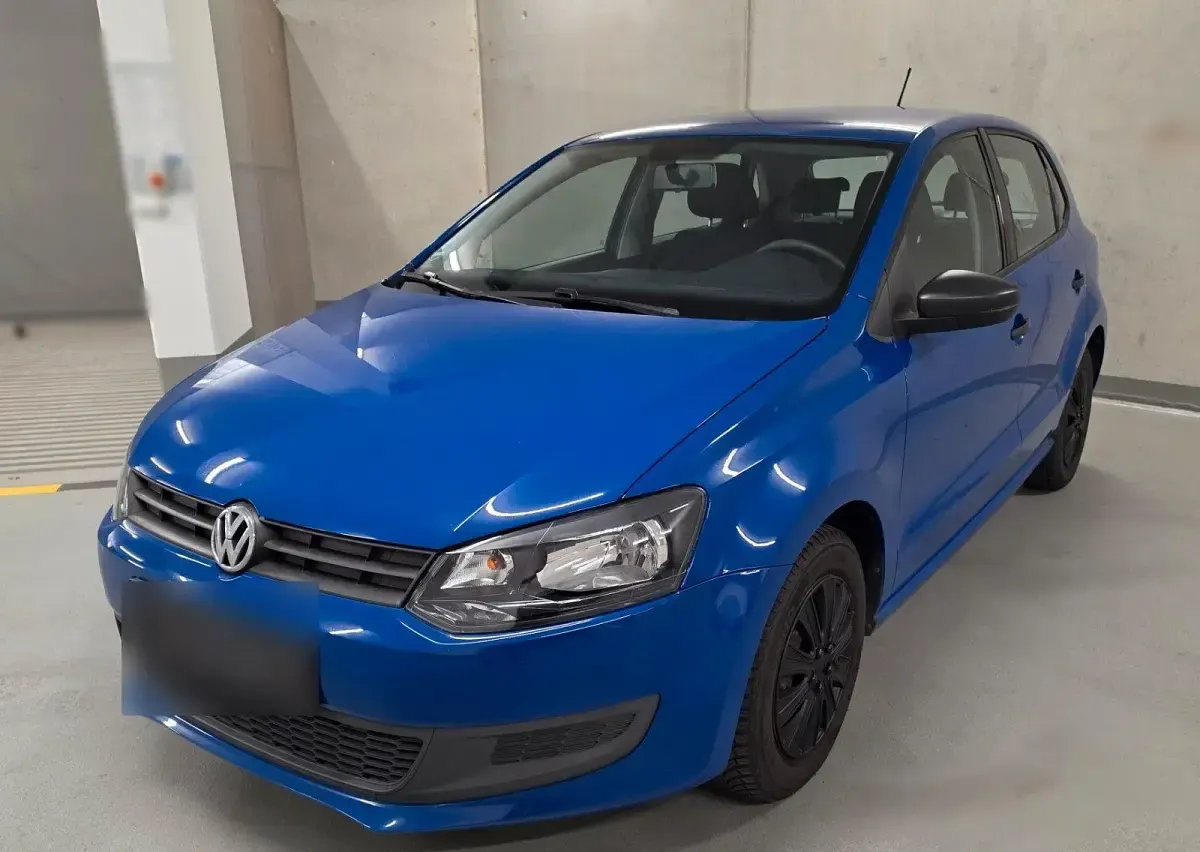 Gebraucht VW Polo Trendline 60 PS (44 kW) 2012 Blau Kleinwagen