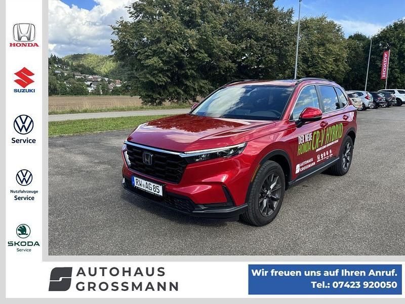 Premium crystal red metallic Gebraucht 2025 Honda CR-V Elegance SUV | 44.590 € - Bild 1/4