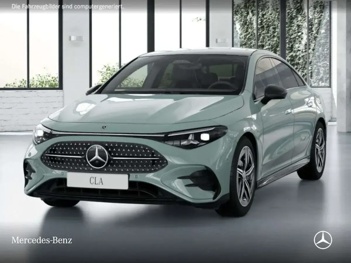 Gebraucht Mercedes CLA180 AMG 136 PS (100 kW) 2026 Unilack aquamint uni Limousine