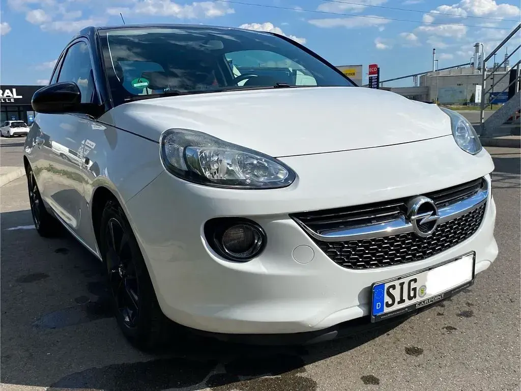 Gebraucht Opel Adam Glam 69 PS (50 kW) 2015 Weiß Kleinwagen