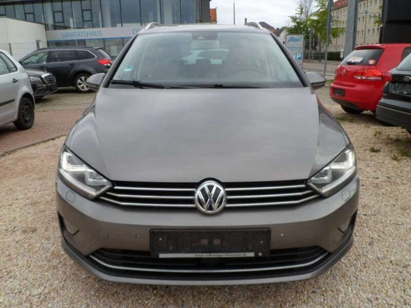 Limestone grey metallic Gebraucht 2014 VW Golf Sportsvan Highline Van / Kleinbus | 9.900 € (Fairer Preis) - Bild 1/4