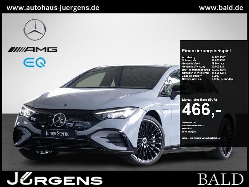Manufaktur alpingrau unilack Gebraucht 2023 Mercedes EQE350 AMG Limousine | 53.490 € (Etwas zu teuer) - Bild 1/4