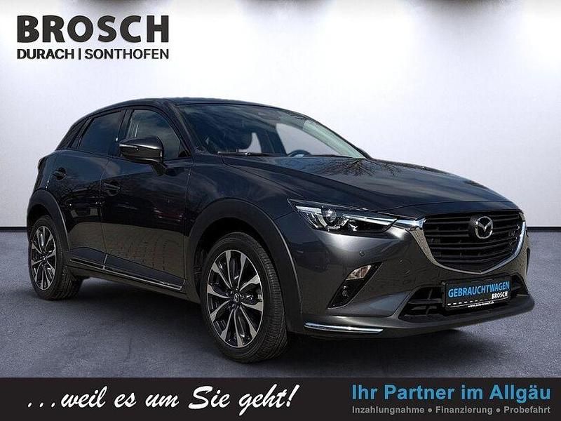Gebraucht Mazda CX-3 Sky 121 PS (88 kW) 2019 Machine gray SUV