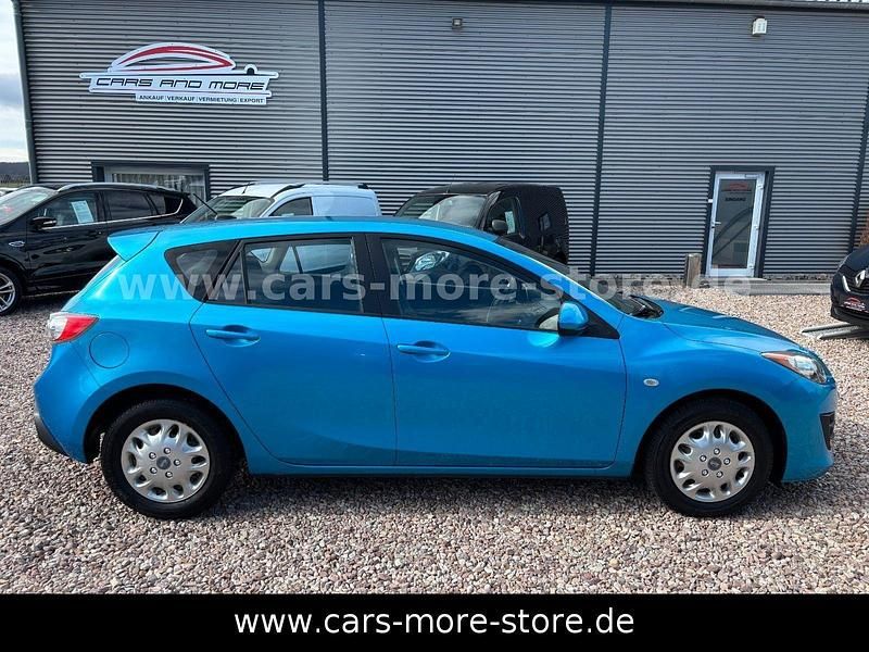 Gebraucht Mazda 3 Prime-Line 105 PS (77 kW) 2009 Blau Kleinwagen