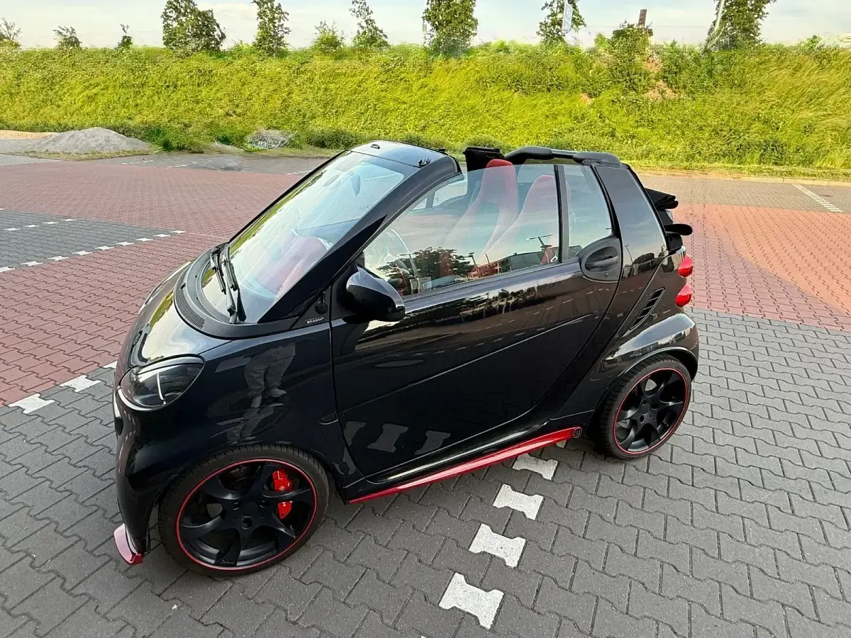 Gebraucht Smart ForTwo Cabrio Brabus 71 PS (52 kW) 2011 Schwarz Cabrio