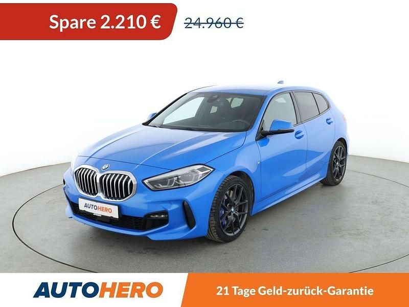 Blau Gebraucht 2020 BMW 118 M Sport Kleinwagen | 22.750 € (Fairer Preis) - Bild 1/3
