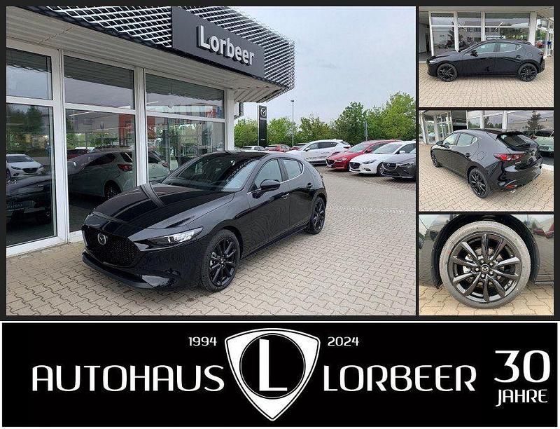 Schwarz Gebraucht 2020 Mazda 3 Selection Limousine | 18.490 € (Fairer Preis) - Bild 1/4