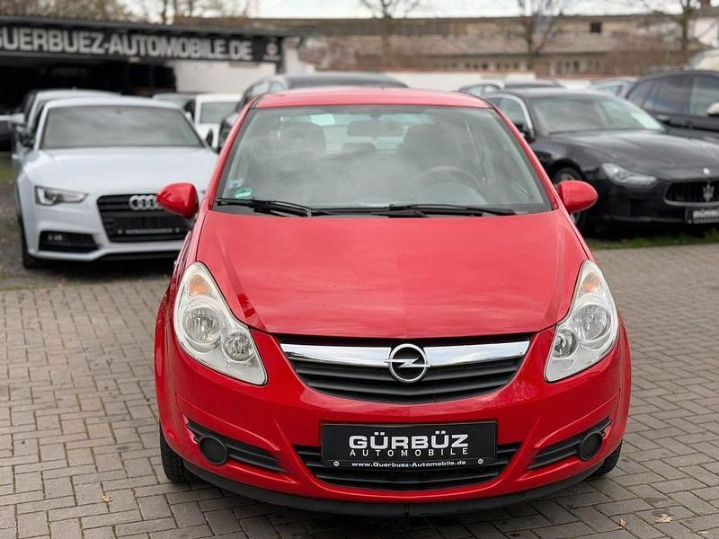 Gebraucht Opel Corsa Edition 80 PS (58 kW) 2008 Rot Kleinwagen