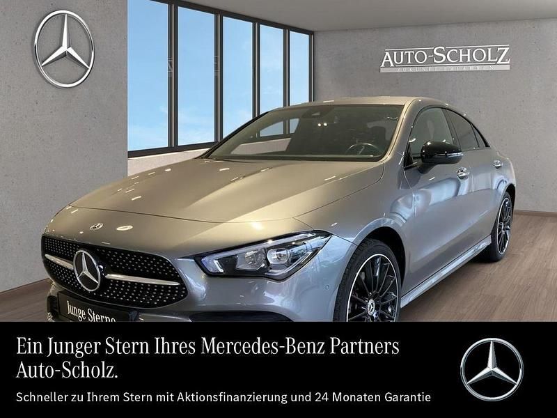 Grau Gebraucht 2021 Mercedes CLA250e AMG Limousine | 30.684 € (Fairer Preis) - Bild 1/4