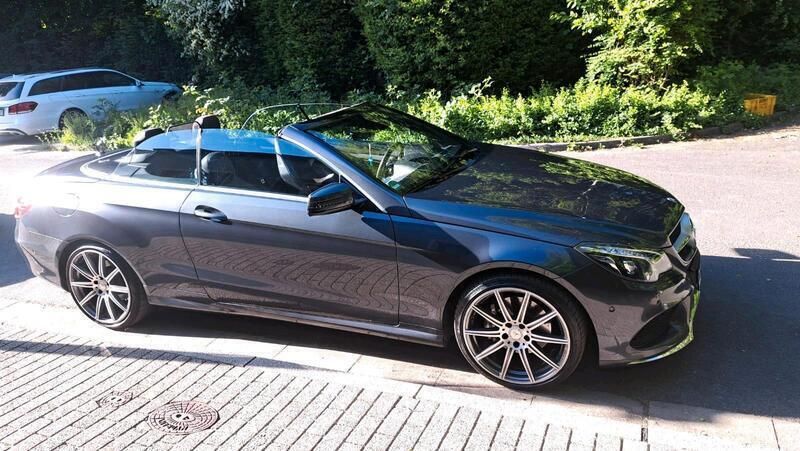 Grau Gebraucht 2014 Mercedes E250 AMG Cabrio | 16.000 € (Teuer) - Bild 1/4