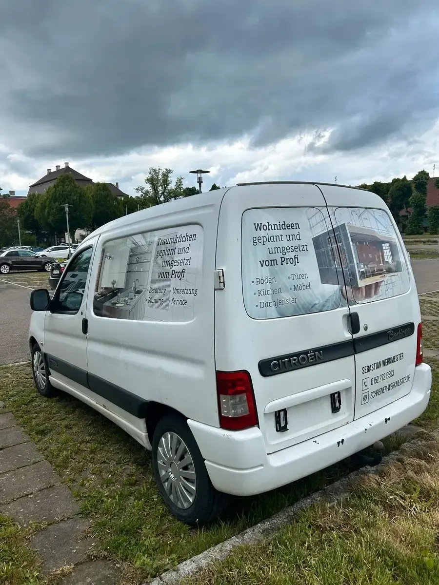 Gebraucht Citroën Berlingo 90 PS (66 kW) 2007 Weiß Van / Kleinbus