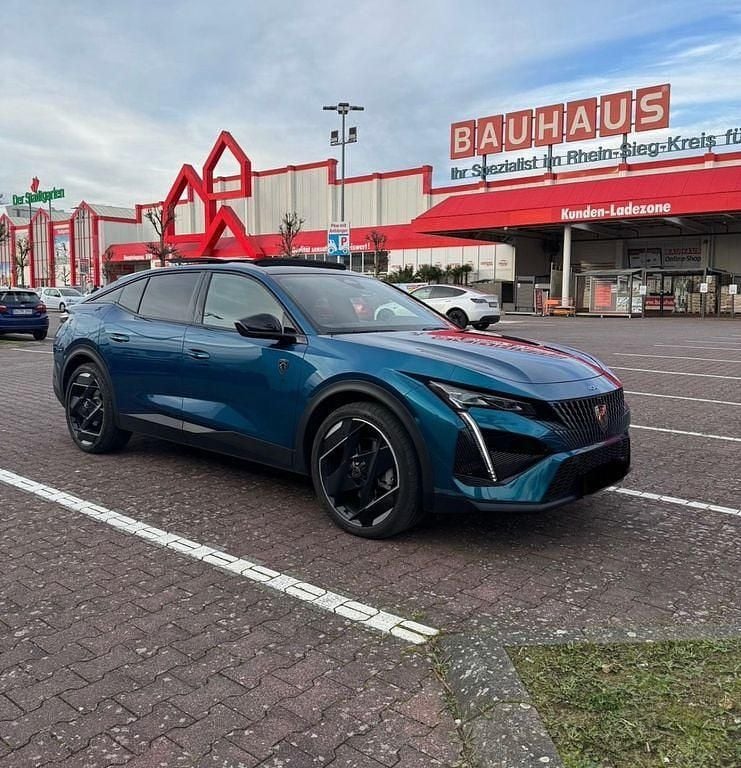 Blau Gebraucht 2023 Peugeot 408 GT Limousine | 28.999 € (Superpreis) - Bild 1/4