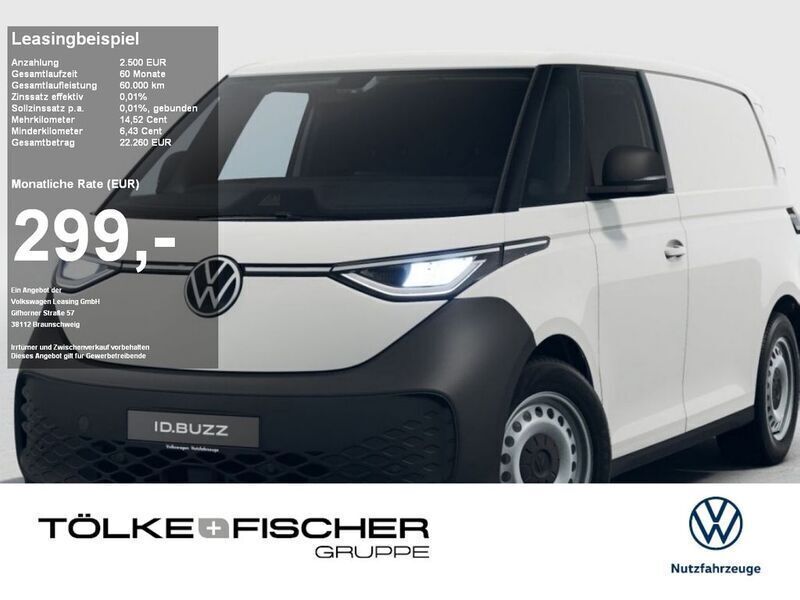 Weiß Neu 2025 VW ID. Buzz Pure Van | 49.740 € (Fairer Preis) - Bild 1/4