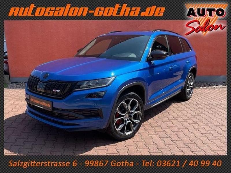 Blau Gebraucht 2019 Skoda Kodiaq RS SUV | 32.980 € (Fairer Preis) - Bild 1/4