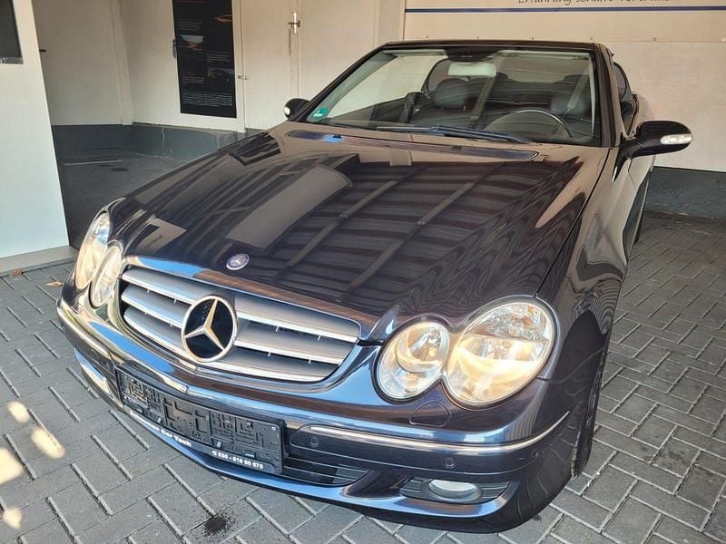Gebraucht Mercedes CLK200 184 PS (135 kW) 2008 Schwarz Cabrio