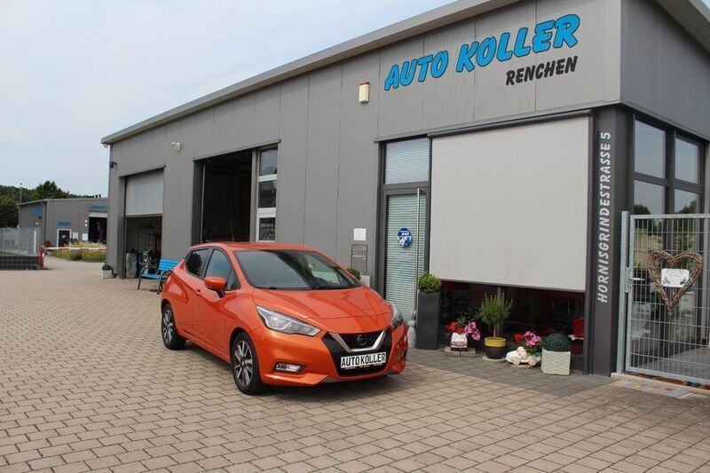 Orange Gebraucht 2017 Nissan Micra N-Connecta Kleinwagen | 10.990 € (Fairer Preis) - Bild 1/4