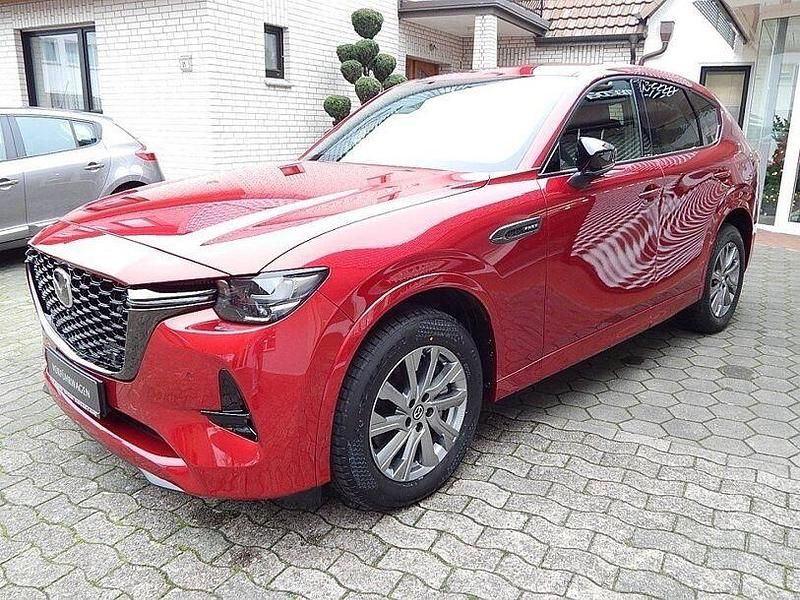 Rot Gebraucht 2025 Mazda CX-60 Homura-Line SUV | 47.990 € (Etwas zu teuer) - Bild 1/4