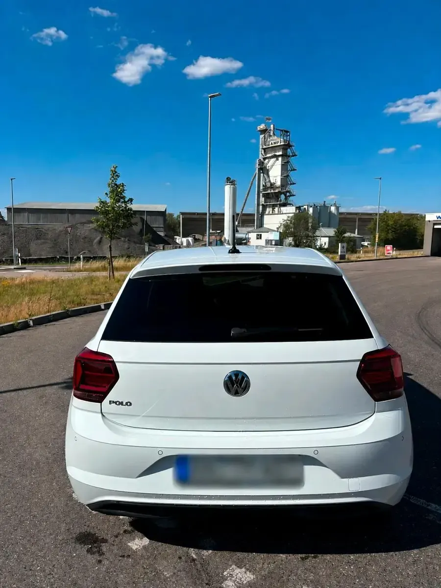 Gebraucht VW Polo IQ Drive 95 PS (69 kW) 2019 Weiß Kleinwagen