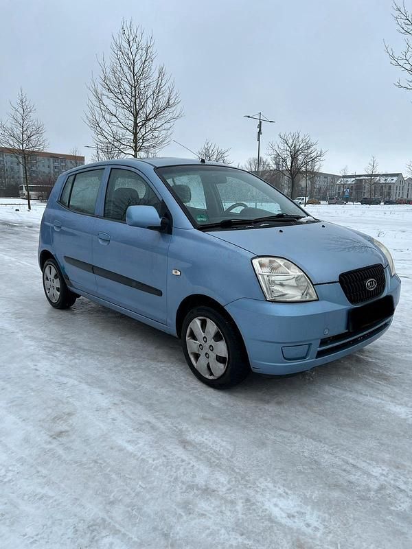 Gebraucht Kia Picanto LX 65 PS (47 kW) 2005 Silber Kleinwagen