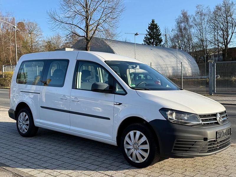 Gebraucht VW Caddy Maxi Trendline 102 PS (75 kW) 2015 Weiß Van / Kleinbus