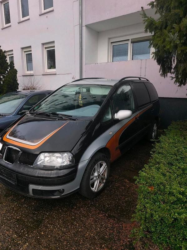Gebraucht Seat Alhambra 116 PS (85 kW) 2002 Schwarz Van / Kleinbus