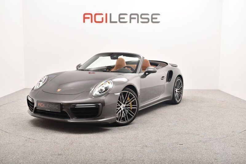 Grau Gebraucht 2016 Porsche 911 Turbo S Cabriolet Chrono Cabrio | 146.875 € - Bild 1/4