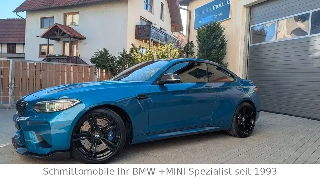 Second-hand BMW M2 Performance 370 CP (272 kW) 2017 Albastru Coupe