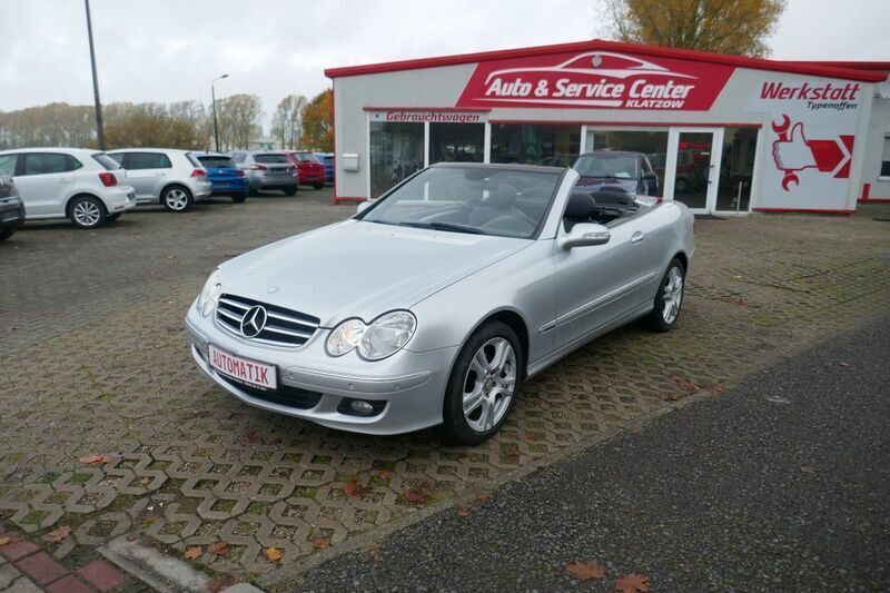 Silber Gebraucht 2007 Mercedes CLK200 Avantgarde Cabrio | 6.750 € (Fairer Preis) - Bild 1/4