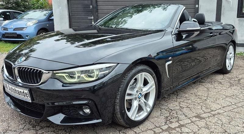 Schwarz Gebraucht 2017 BMW 420 M Sport Cabrio | 18.490 € (Superpreis) - Bild 1/4